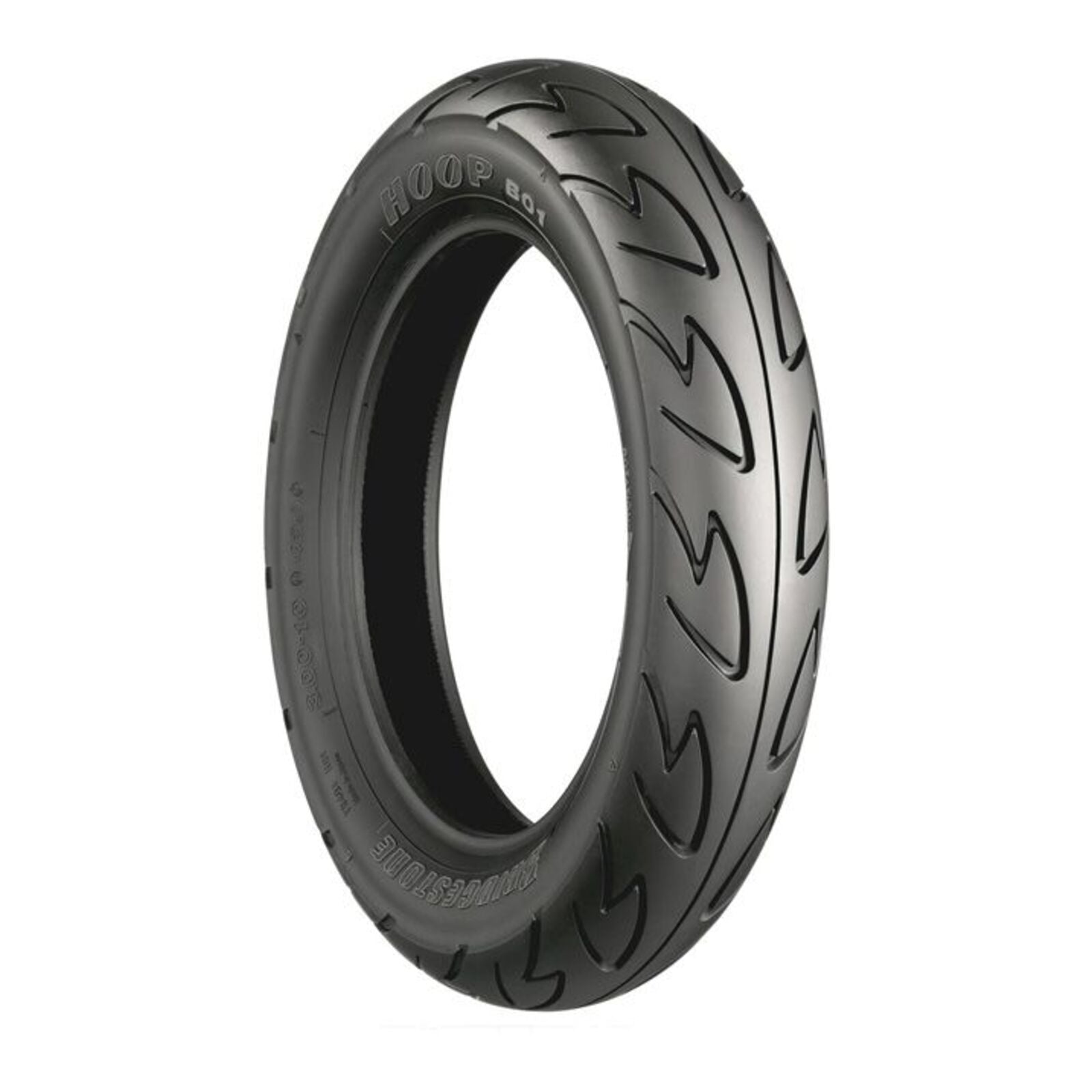 Bridgestone B01 Hoop 110/90-10 Front / Rear Scooter Tubeless Tyre