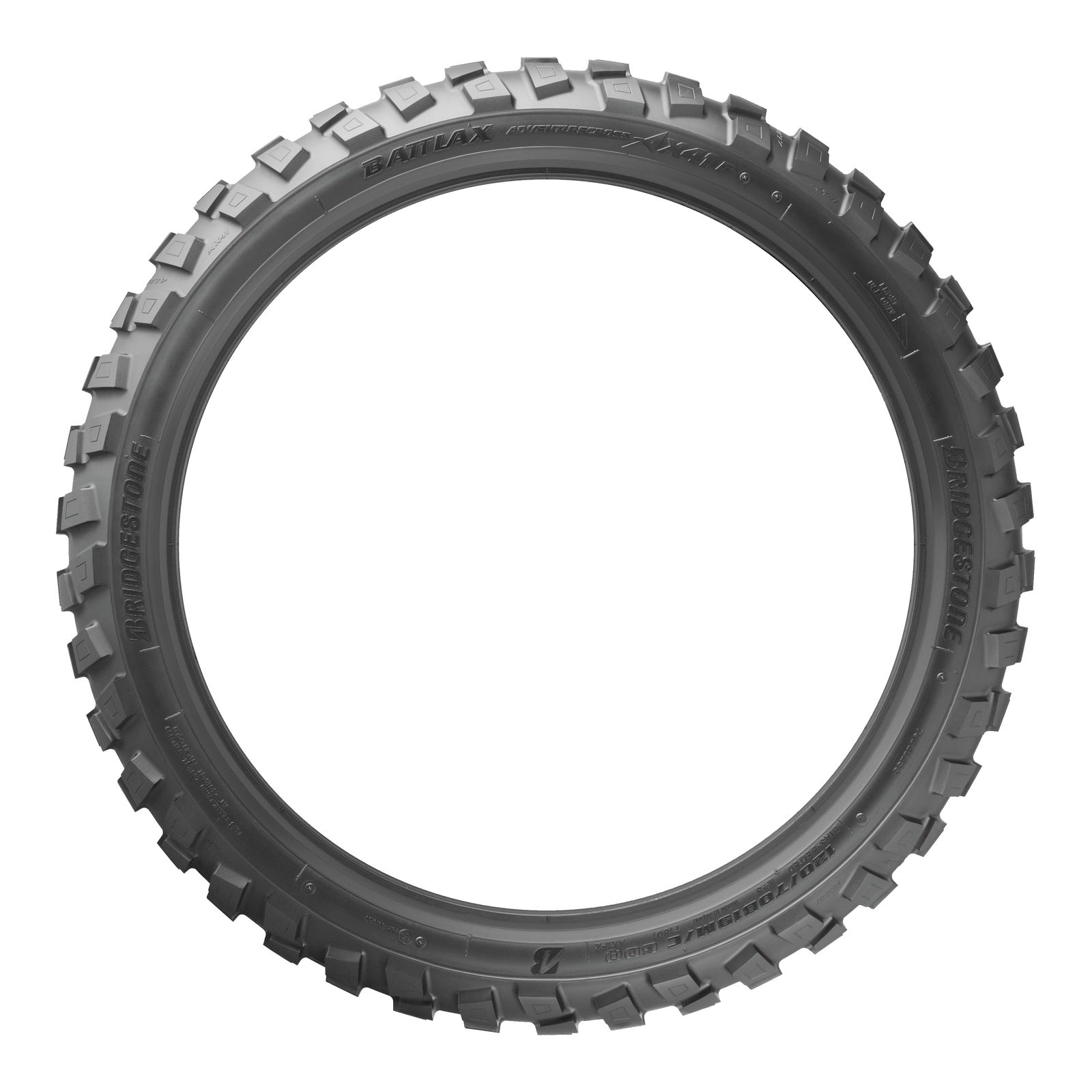 Bridgestone AX41 90/100-19 Front Tubeless Adventure Tyre (55P)