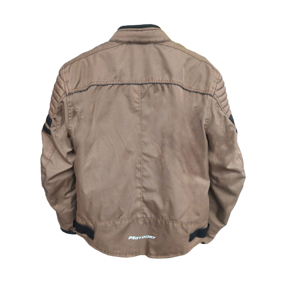 MOTODRY Clubman Jacket Vintage Brown - Back