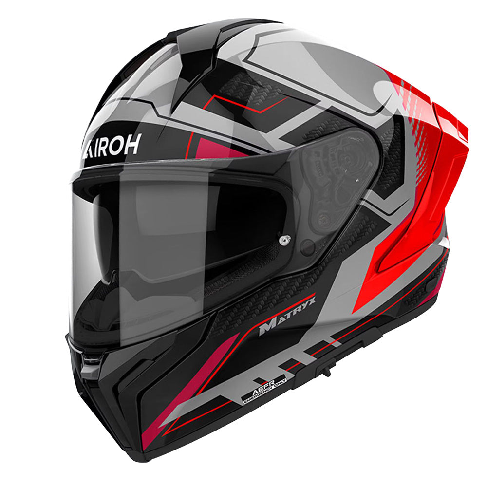 AIROH Matryx Rocket - Red Gloss