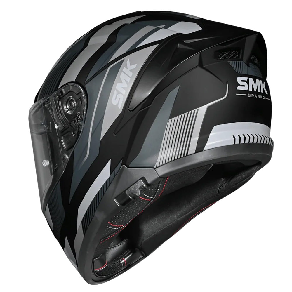 SMK TYPHOON - SPARKO - Matte Black Grey - MA266