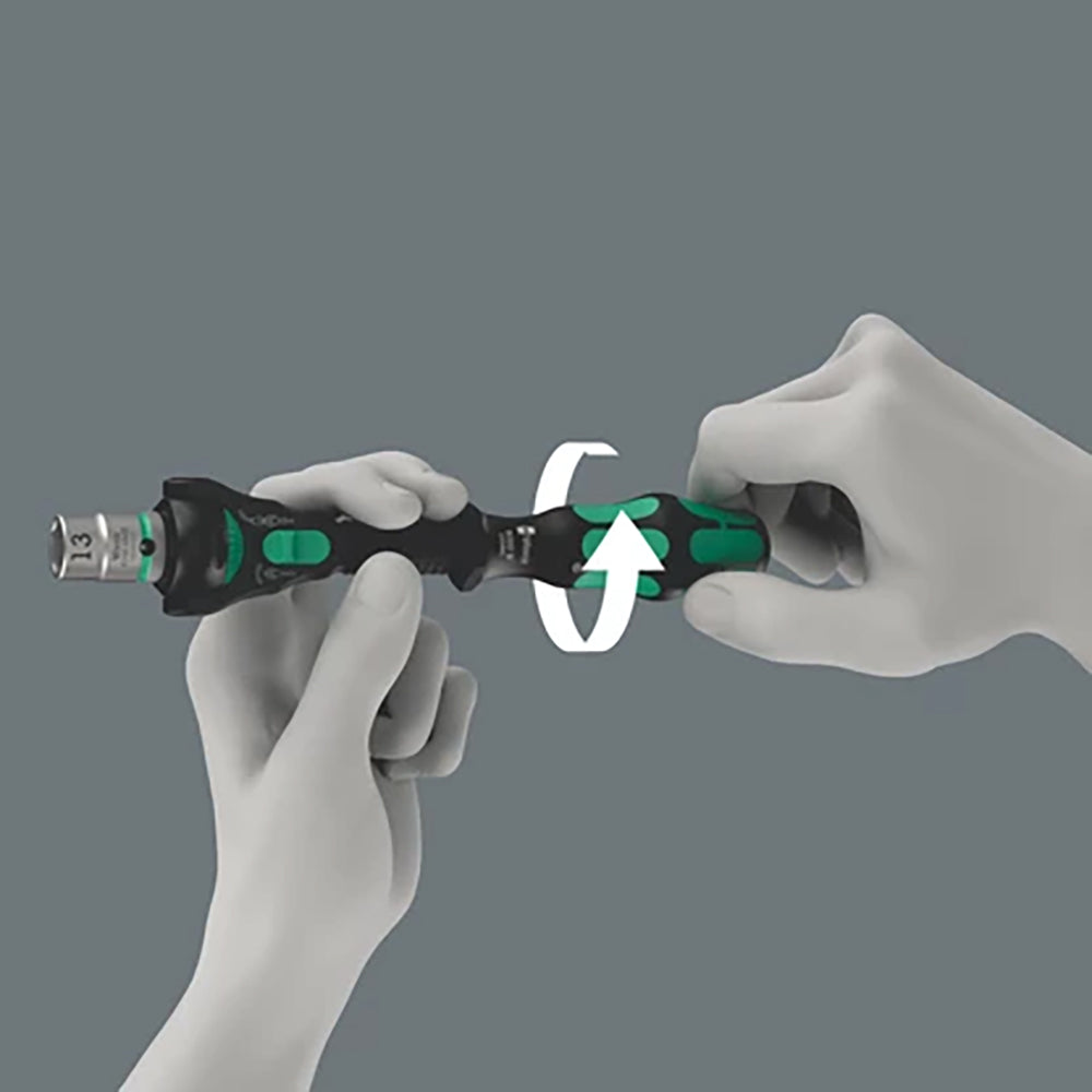 Wera Tools Speed Ratchet with 3/8" drive 8000 B Black Edition Zyklop
