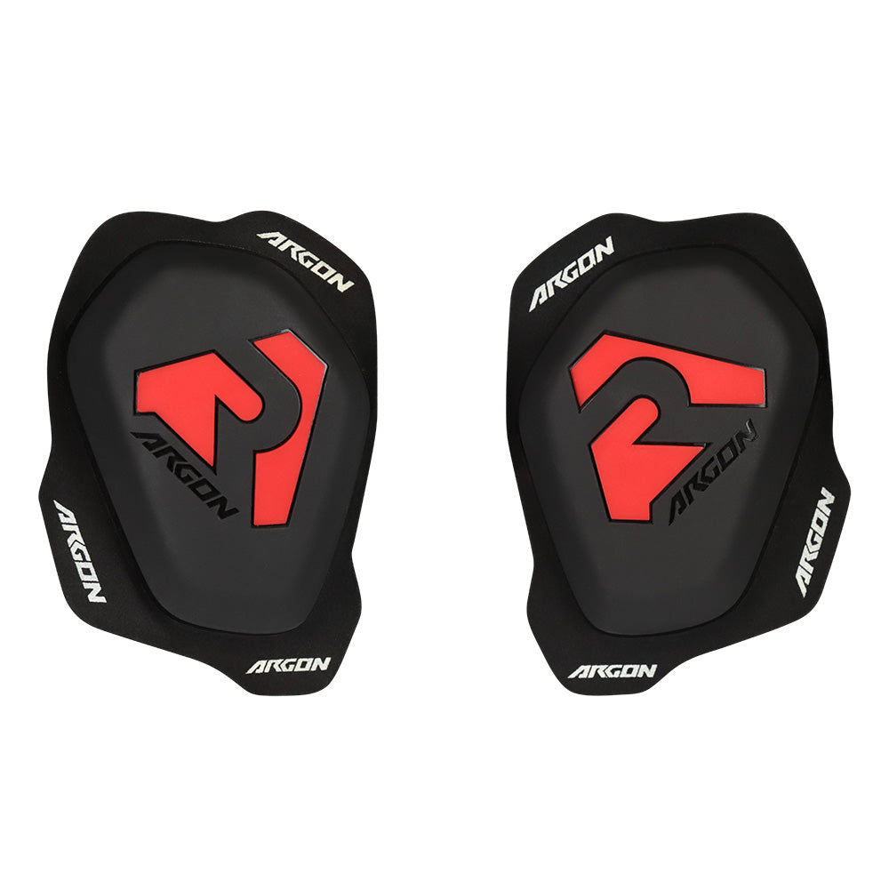 ARGON Replacement Knee Slider Set - Black Red