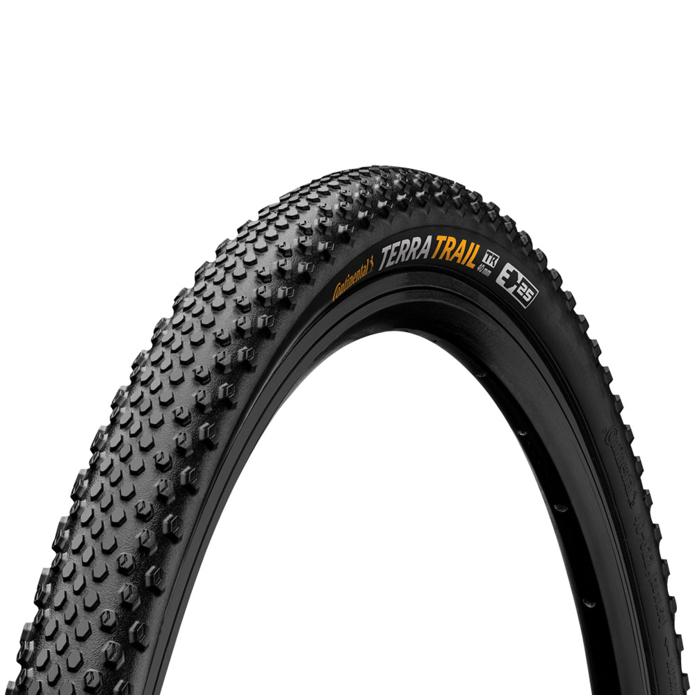 Continental Terra Trail Tubeless Ready ProTection Folding Tyre 700 x 40 Black Chilli Compound, Black