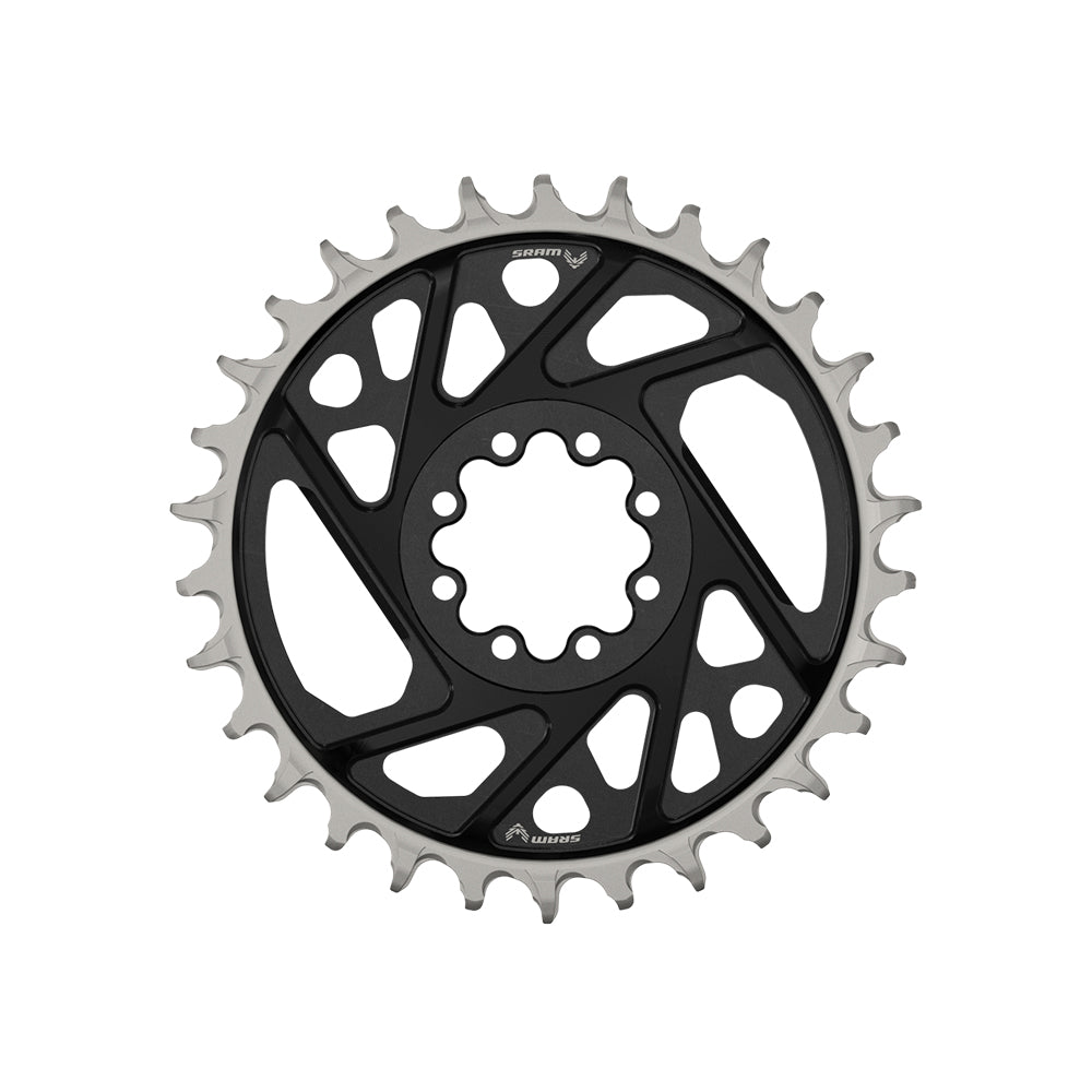 SRAM Chain Ring T-TYPE 32 Tooth Direct Mount 3mm Offset Eagle (including 8 bolts) Black - XXSL D1