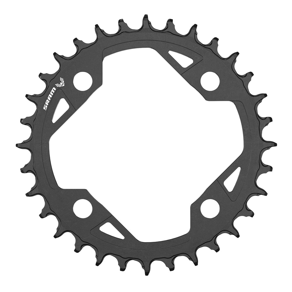 SRAM Chain Ring T-TYPE 32 Tooth 94 BCD Aluminium Eagle Black Light Powered EMTB
