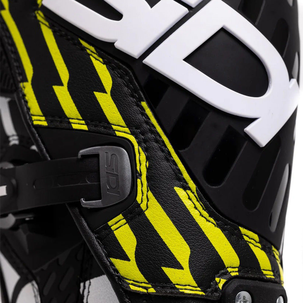Sidi Crossair TA (The Arsenale collab) MX Boot - Black Yellow