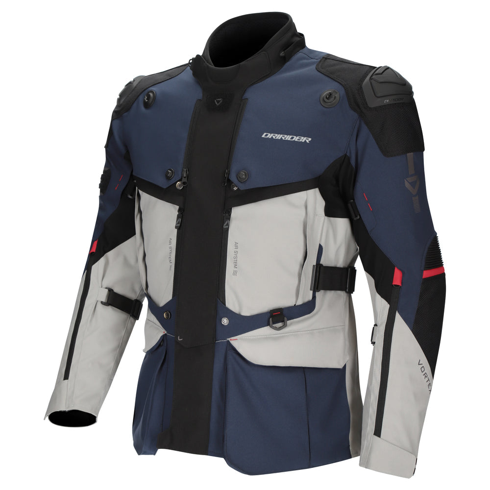 DriRider Vortex ADV 3 Jacket - BlueLtGryBlk