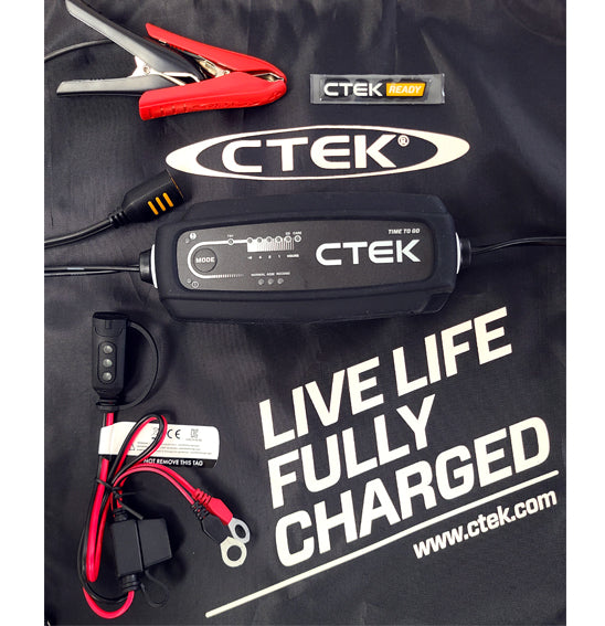 CTEK 5 Amp Battery Charger Bundle - PROMO PACK
