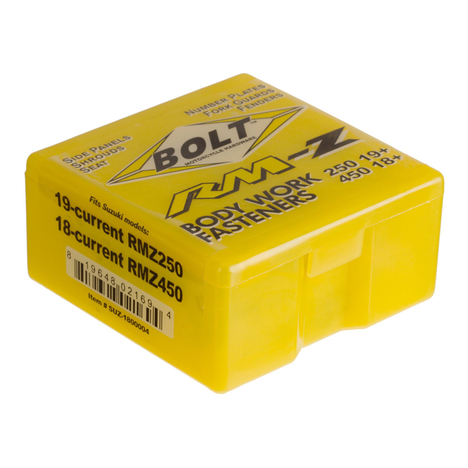 BOLT BODY WORK FASTENER KIT SUZ RMZ450 18-20