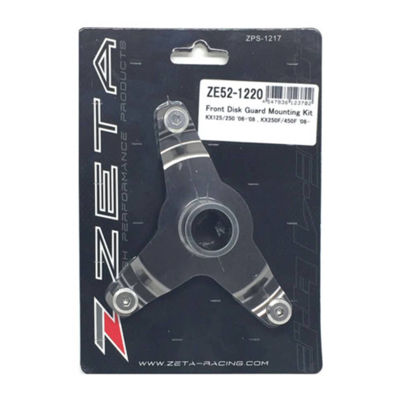ZETA Disk Guard Mounting Kit Kawasaki KX125/250/250F/450F '06-'18