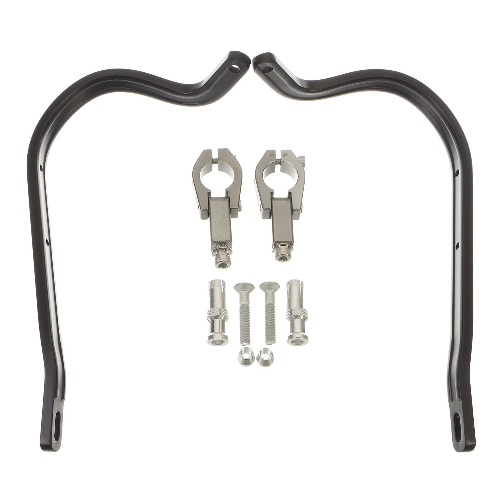 Zeta Armor Bended Hand Guard for 28.6mm Bar - Black