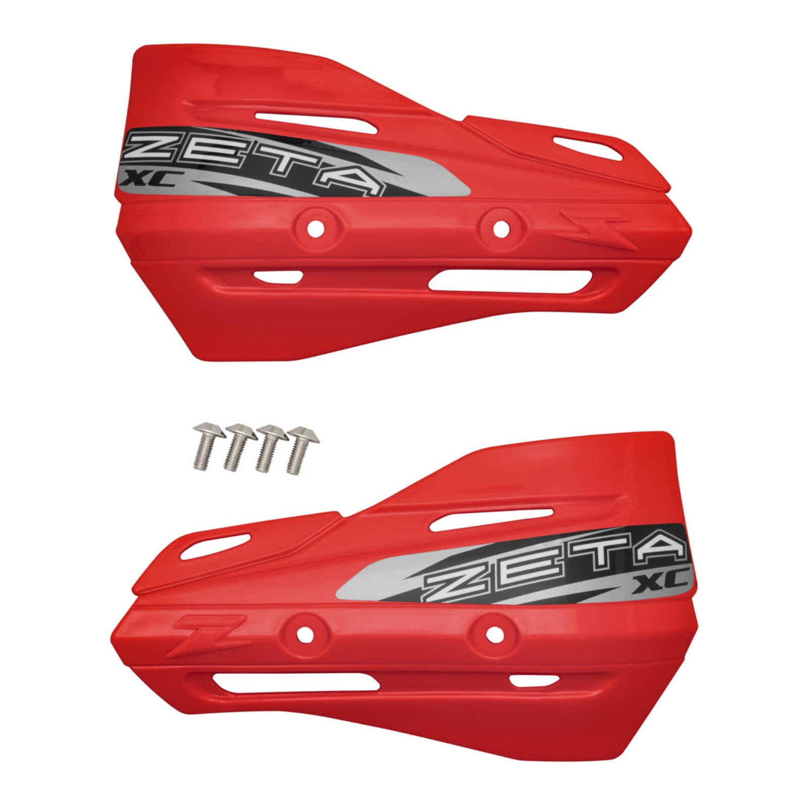 Zeta Armor XC Handguard Protectors - Red