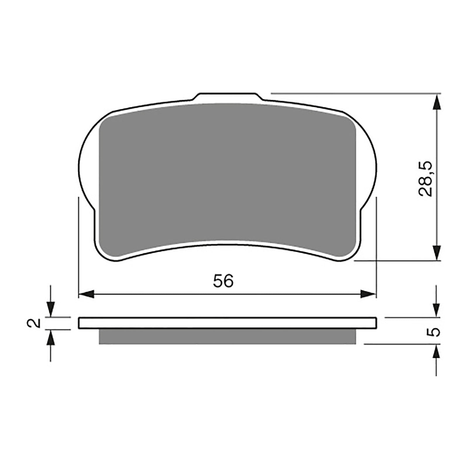 GOLDfren Brake Pads - K5 Off-Road Racing