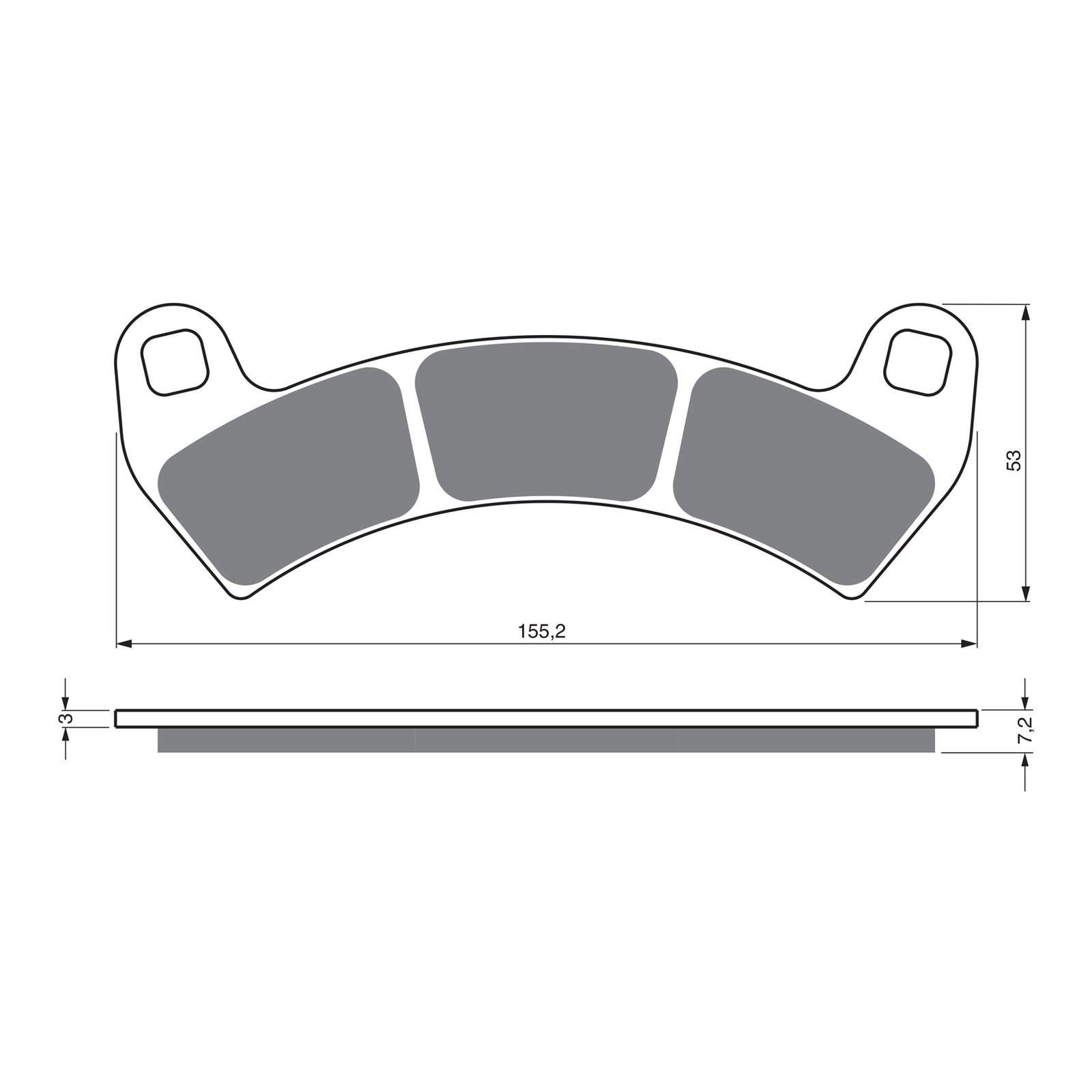 GOLDfren Brake Pads - K5 Off-Road Racing