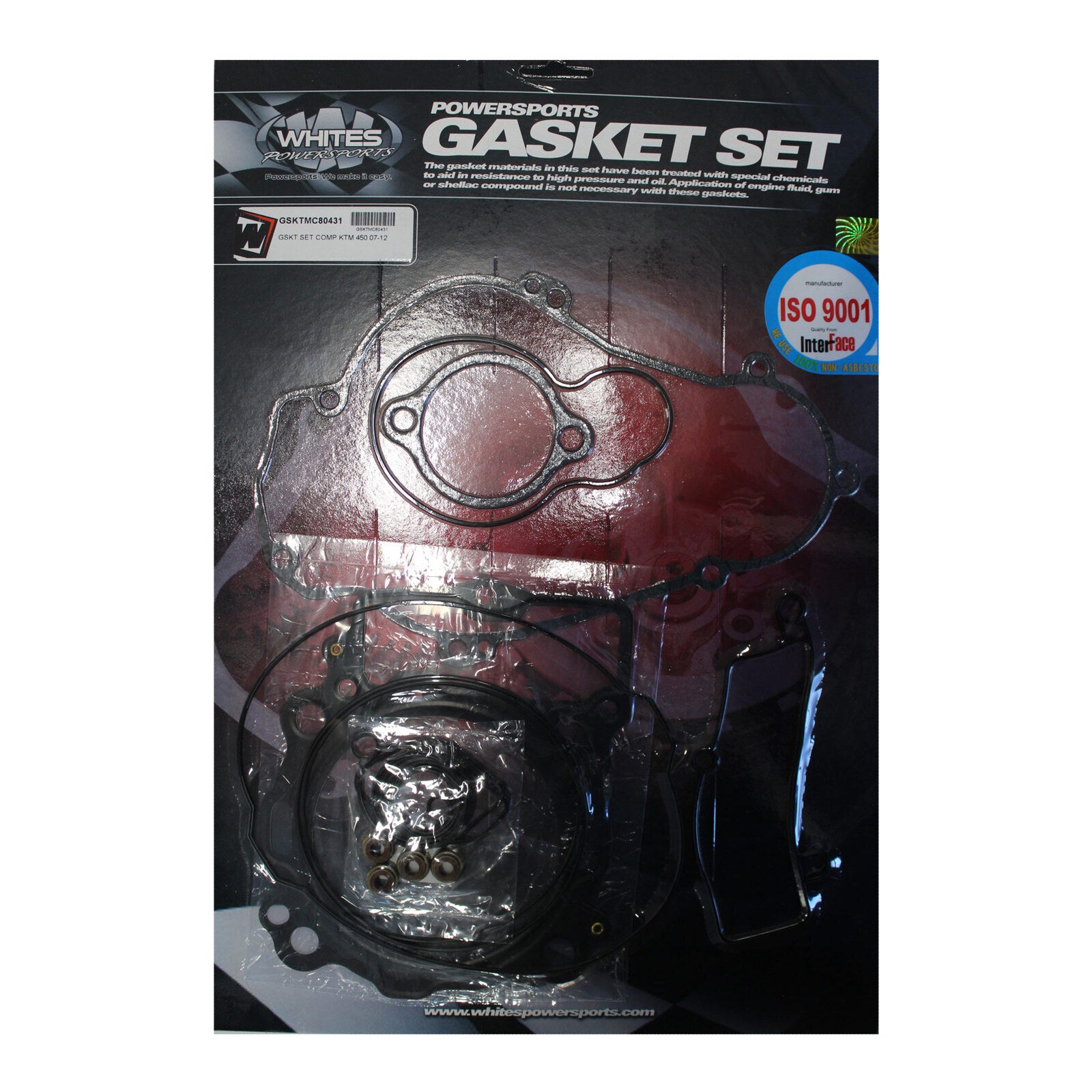 Whites Gasket Set - Complete for KTM 450 ('07-'12)