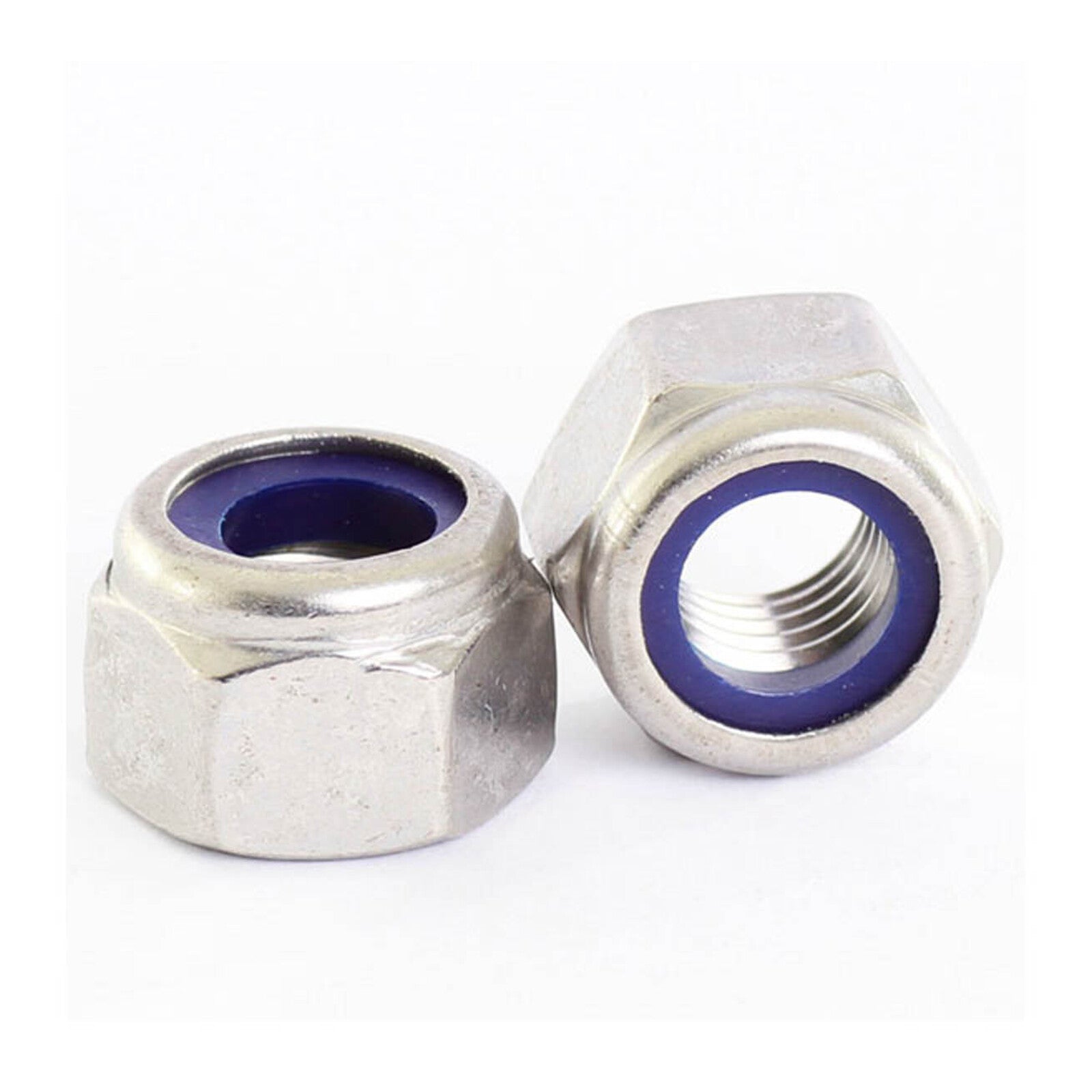 Whites Nut Nyloc Low Profile - 6 x 1.0mm (50 Pack)