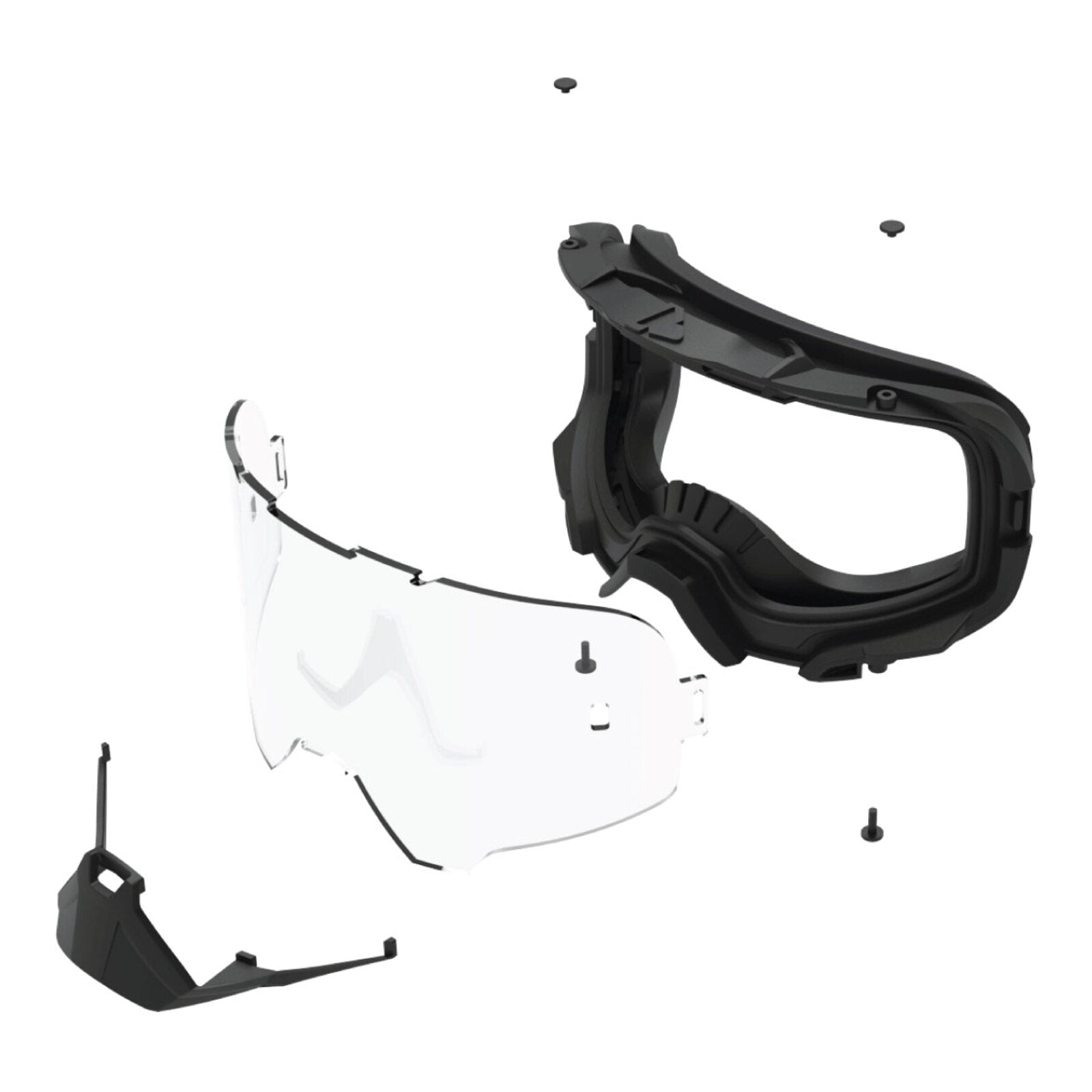 Leatt 6.5 Velocity Goggle - Flame / Clear 83%