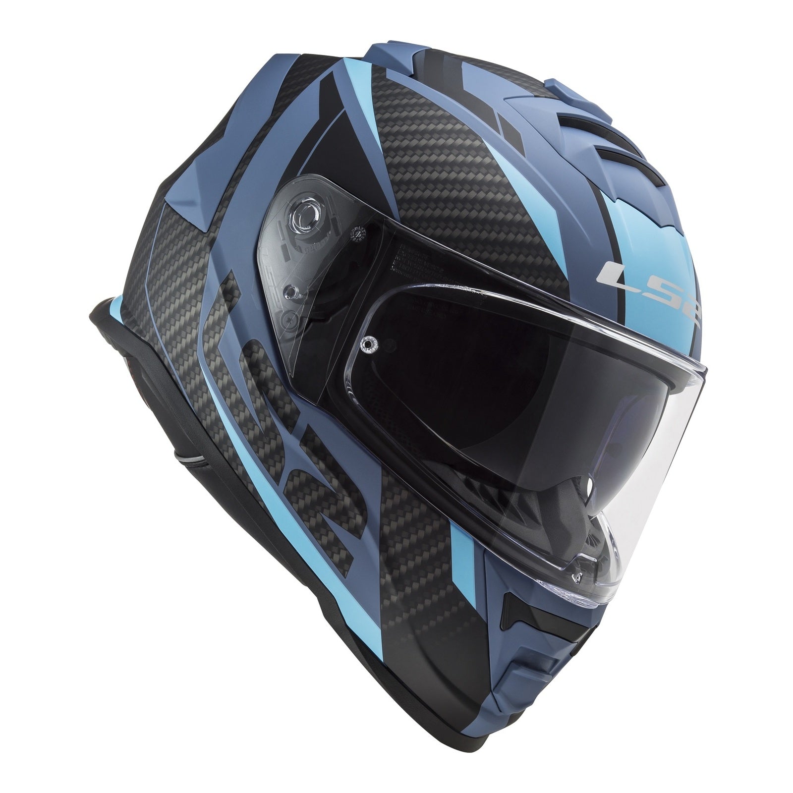 LS2 FF800 Storm II Racer Helmets - Matte Blue 06