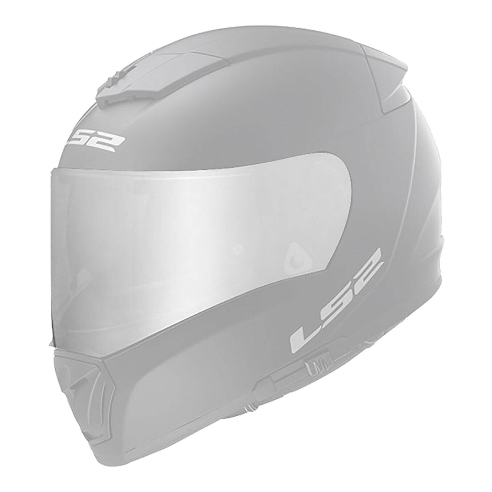 LS2 FF396 / FF385 / FF392 Visor - Silver (Pinlock Ready)