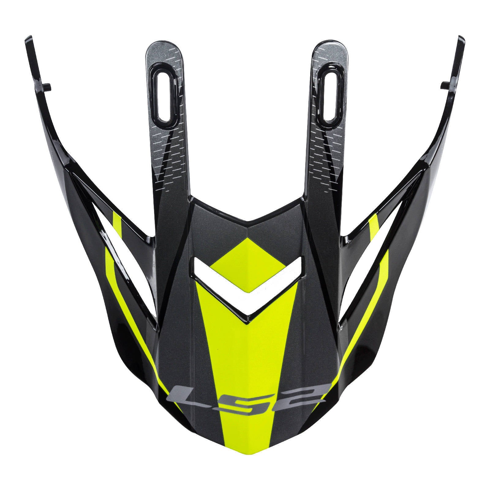 LS2 MX436 Pioneer Peak - Ring Black / Titanium / High-Visibility