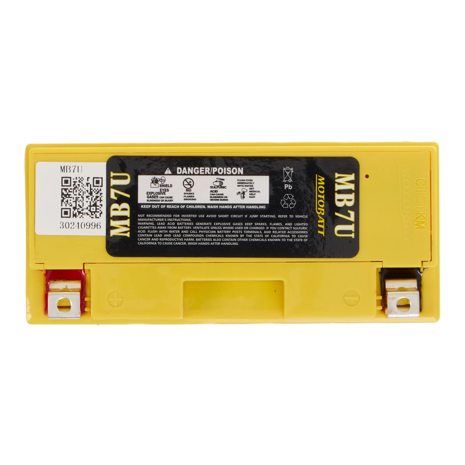 Motobatt Battery Quadflex AGM - MB7U