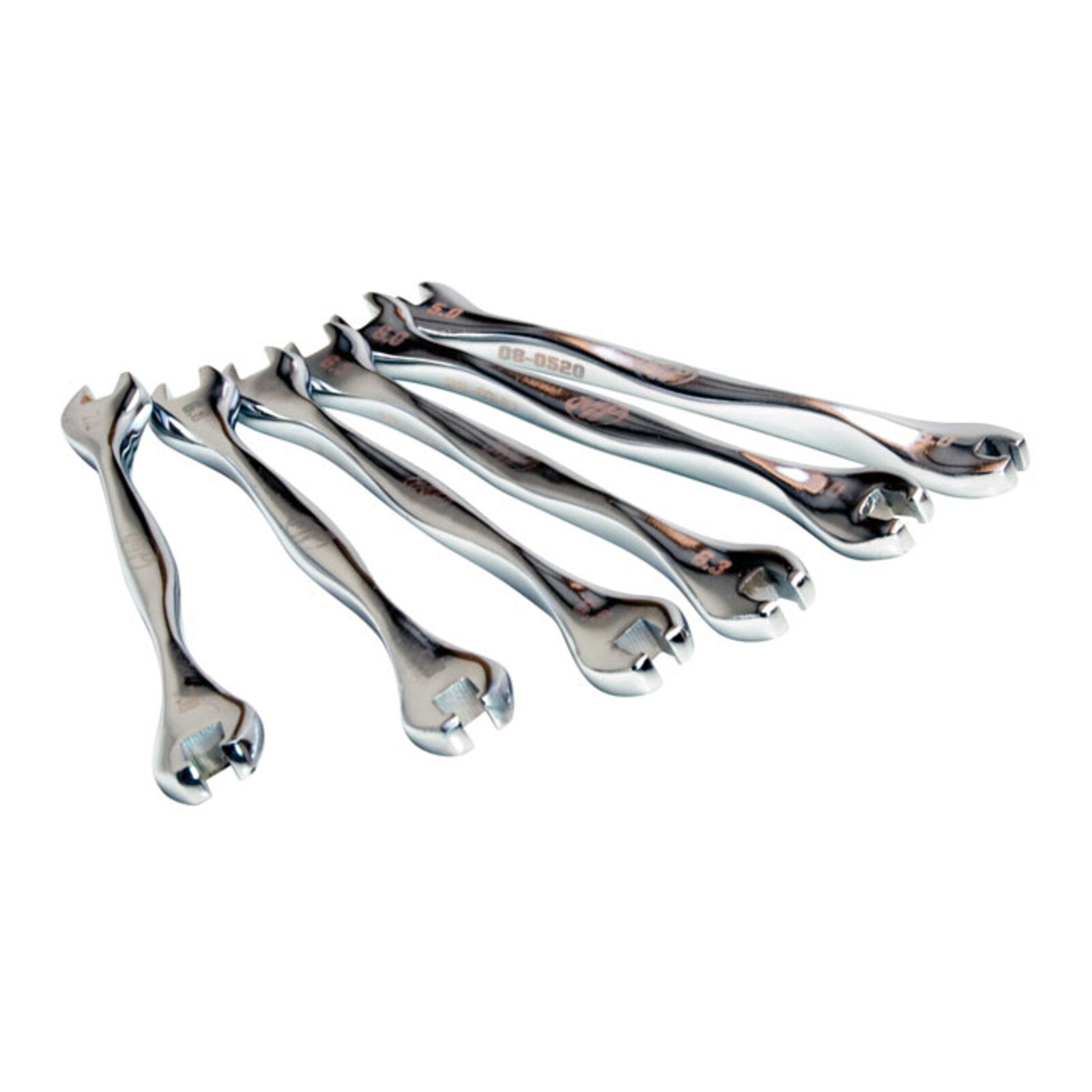 Motion Pro Ergo Spoke Wrench Set 6pc 5 / 6 / 6.3 / 6.5 / 6.8 / 7.0mm