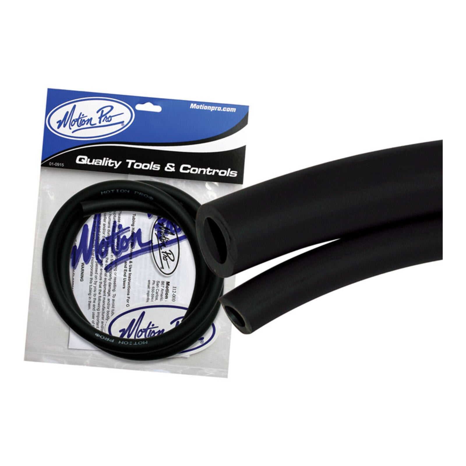 Motion Pro Fuel Hose Tygon - Black, 6mm/1/4 3ft Roll