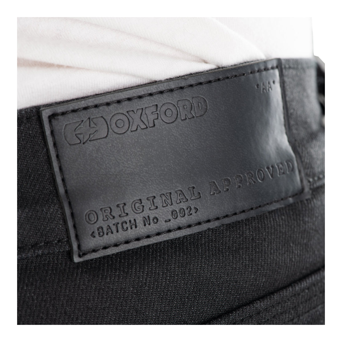 Oxford Original CE AA Armourlite Slim Jeans - Black (Extra Long - 36)