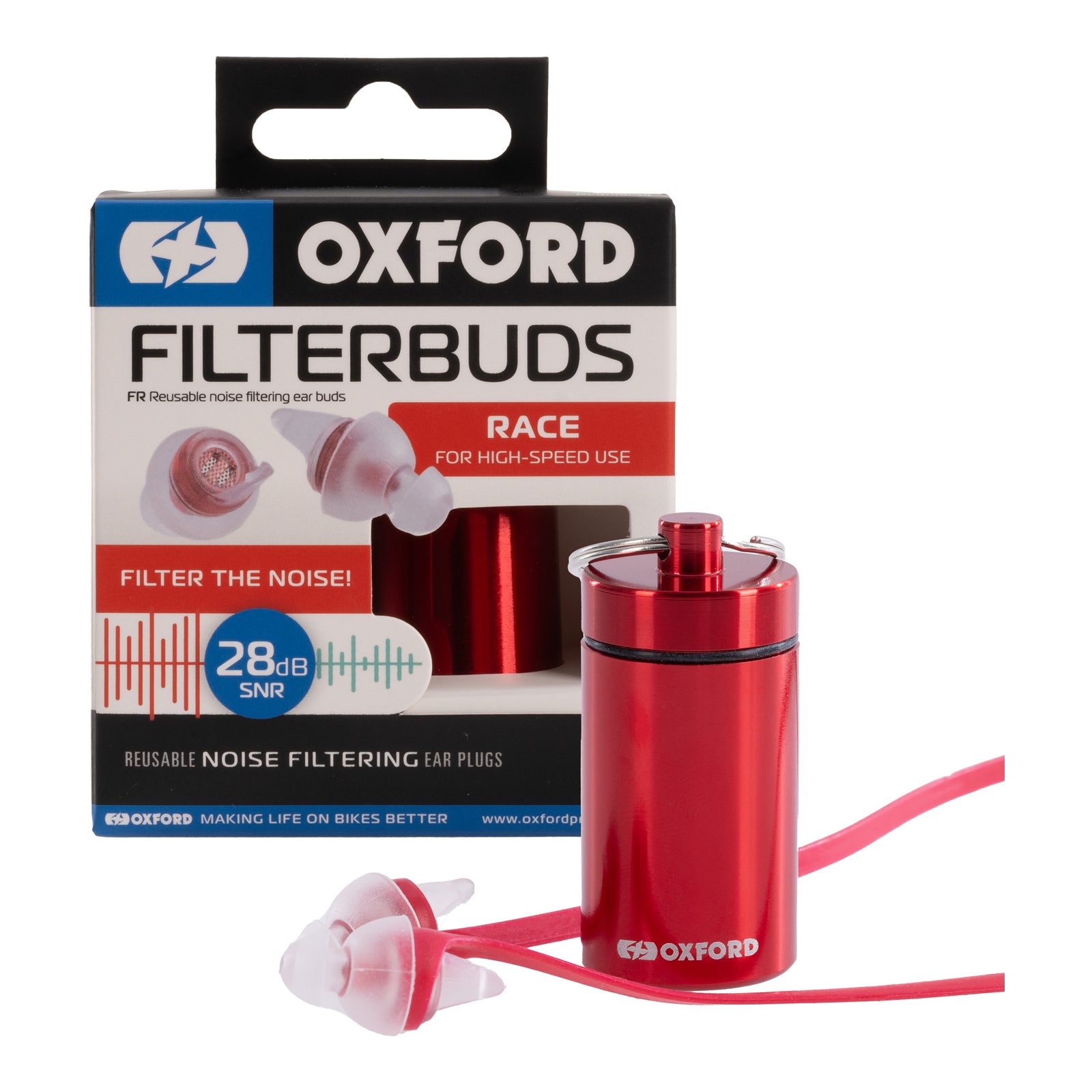 Oxford FilterBuds Race 28SNR