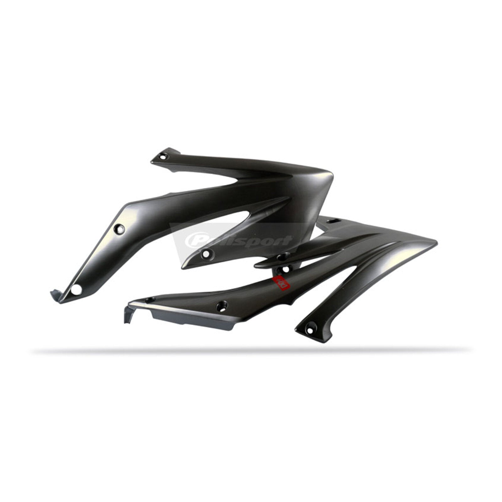 Polisport Radiator Scoops Honda CRF450 ('05-'08) - Brushed Alloy