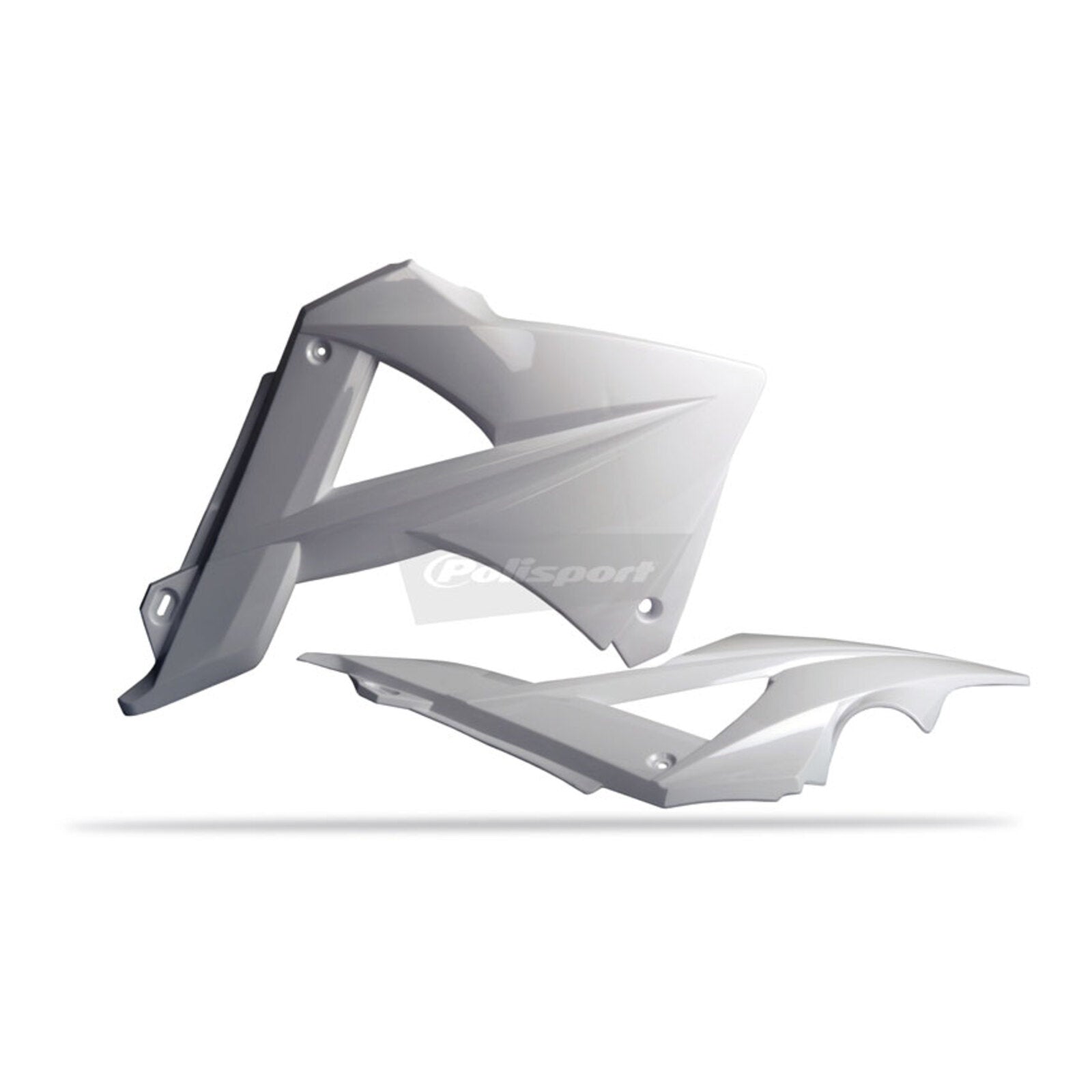 Polisport Radiator Scoops GasGas EC300 '10-'11 - White