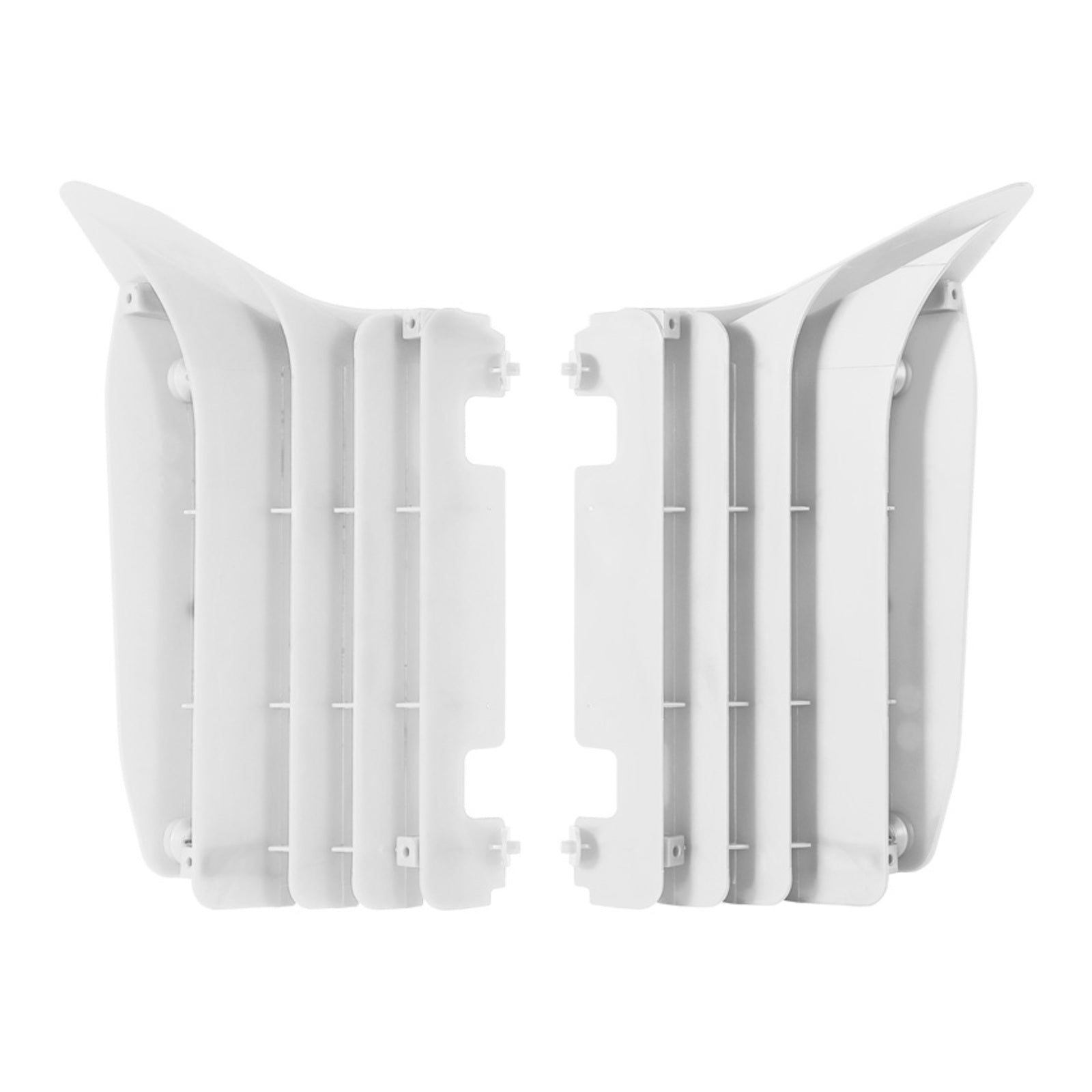 Polisport Radiator Louvers Yamaha YZ250F ('10-'13) - White