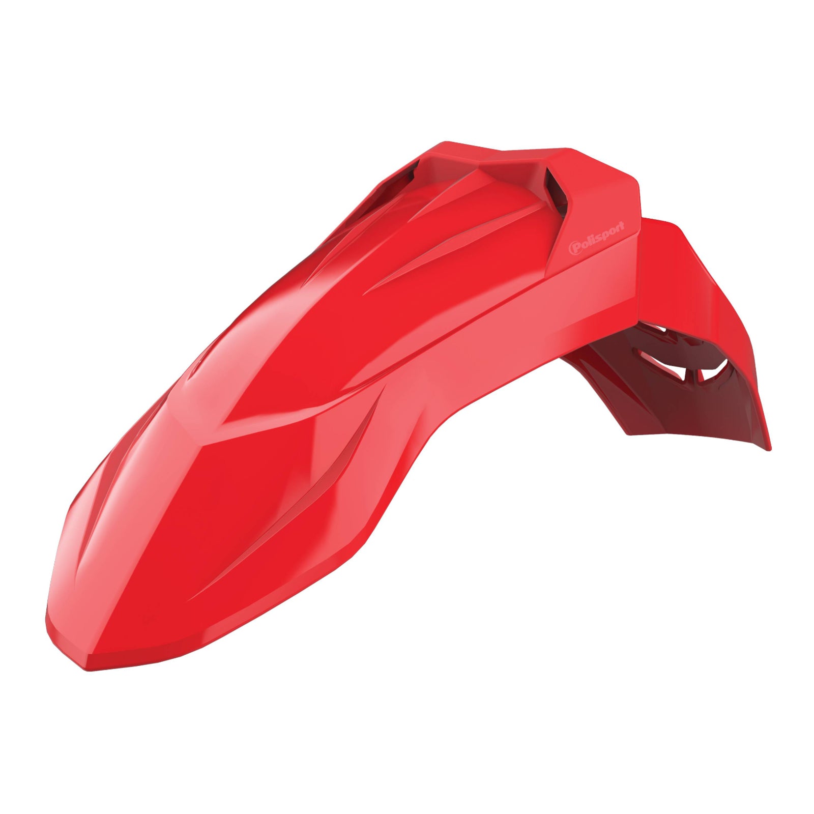 Polisport Supermoto Fender - Red (Undrilled)