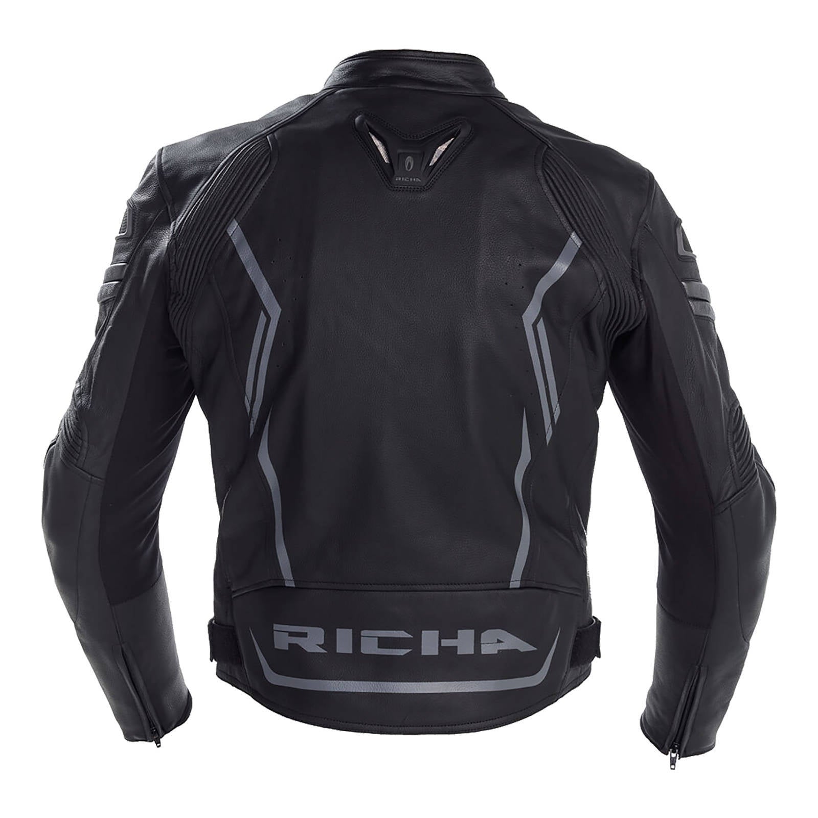 Richa Assen Leather Jacket - Black