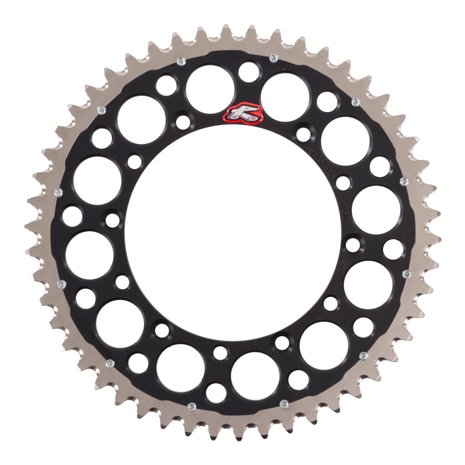 Renthal Sprocket Twinring Black 50T Bi-Metal Grooved