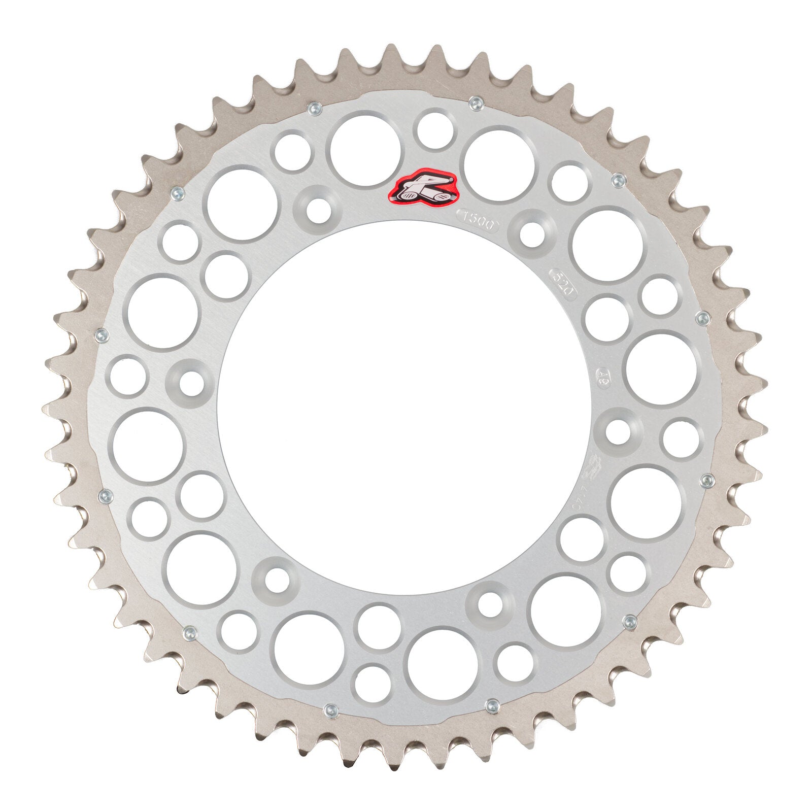 Renthal Sprocket Twinring Silver 49T Bi-Metal Grooved