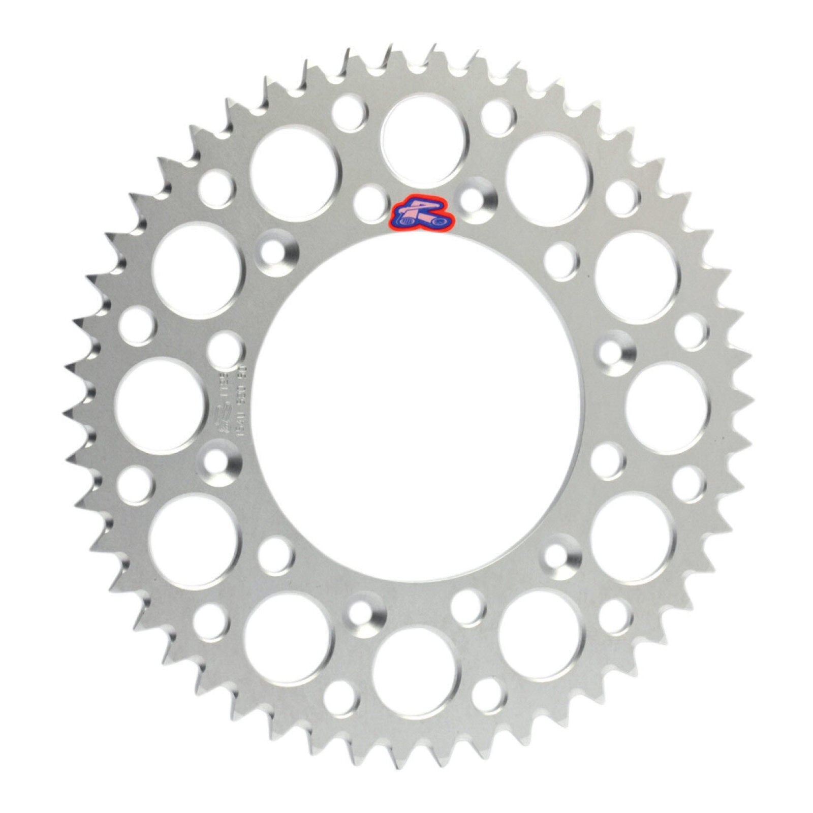 Renthal Sprocket Rear Silver 53T Alloy 7075 T6 Grooved Kawasaki