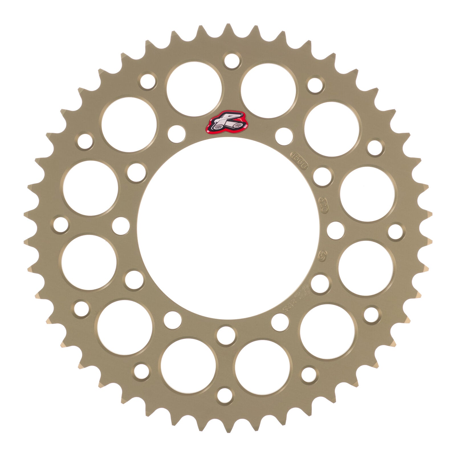 Renthal Rear Sprocket Hard Anodised Grooved 456 / 520