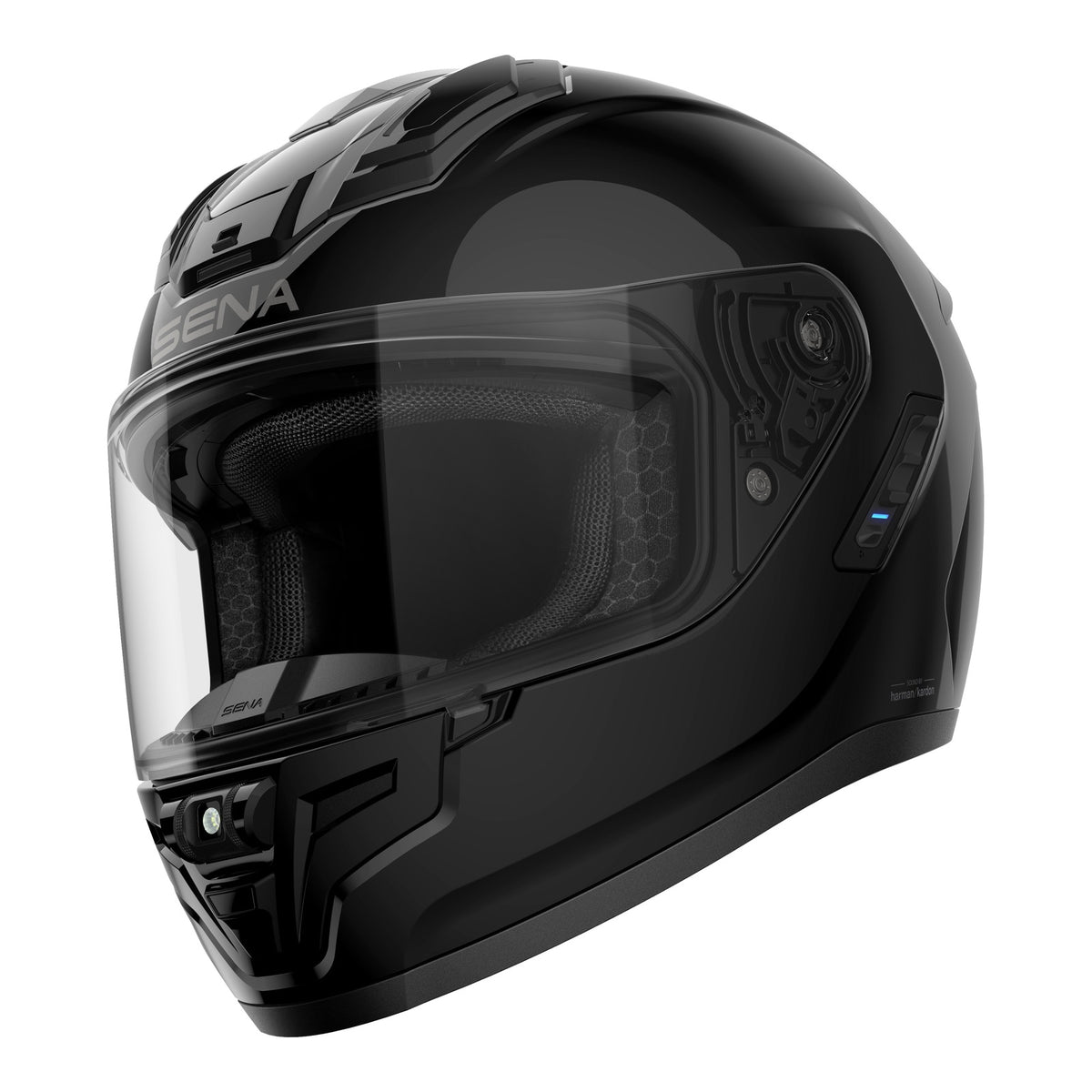 Sena Phantom Smart Helmet with Mesh Comms - Gloss Black