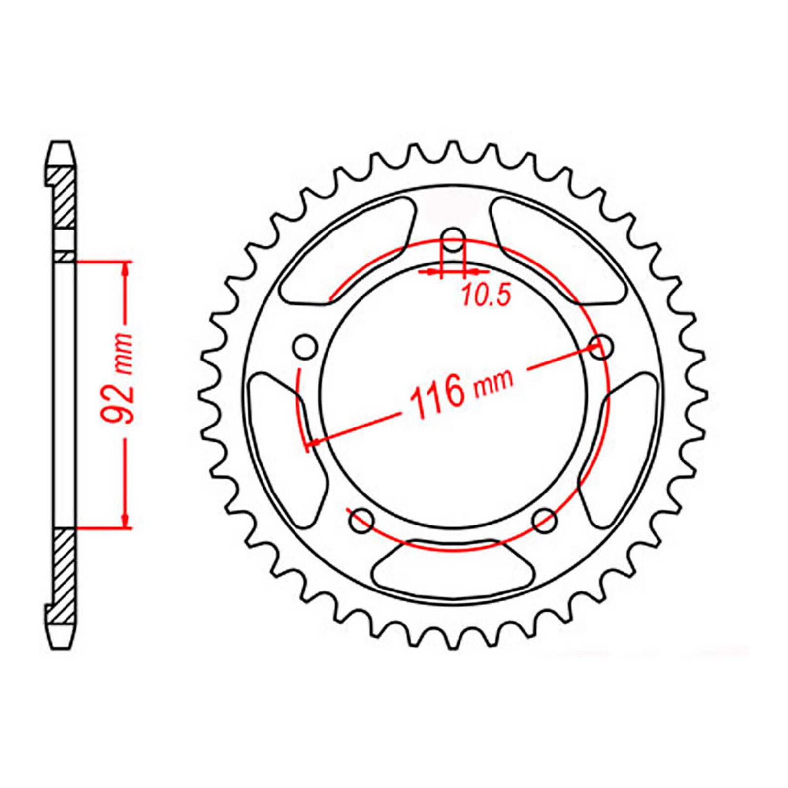 Sprocket Kit Kawasaki ZX14 '06-'11 - GB530ZXW 17/41