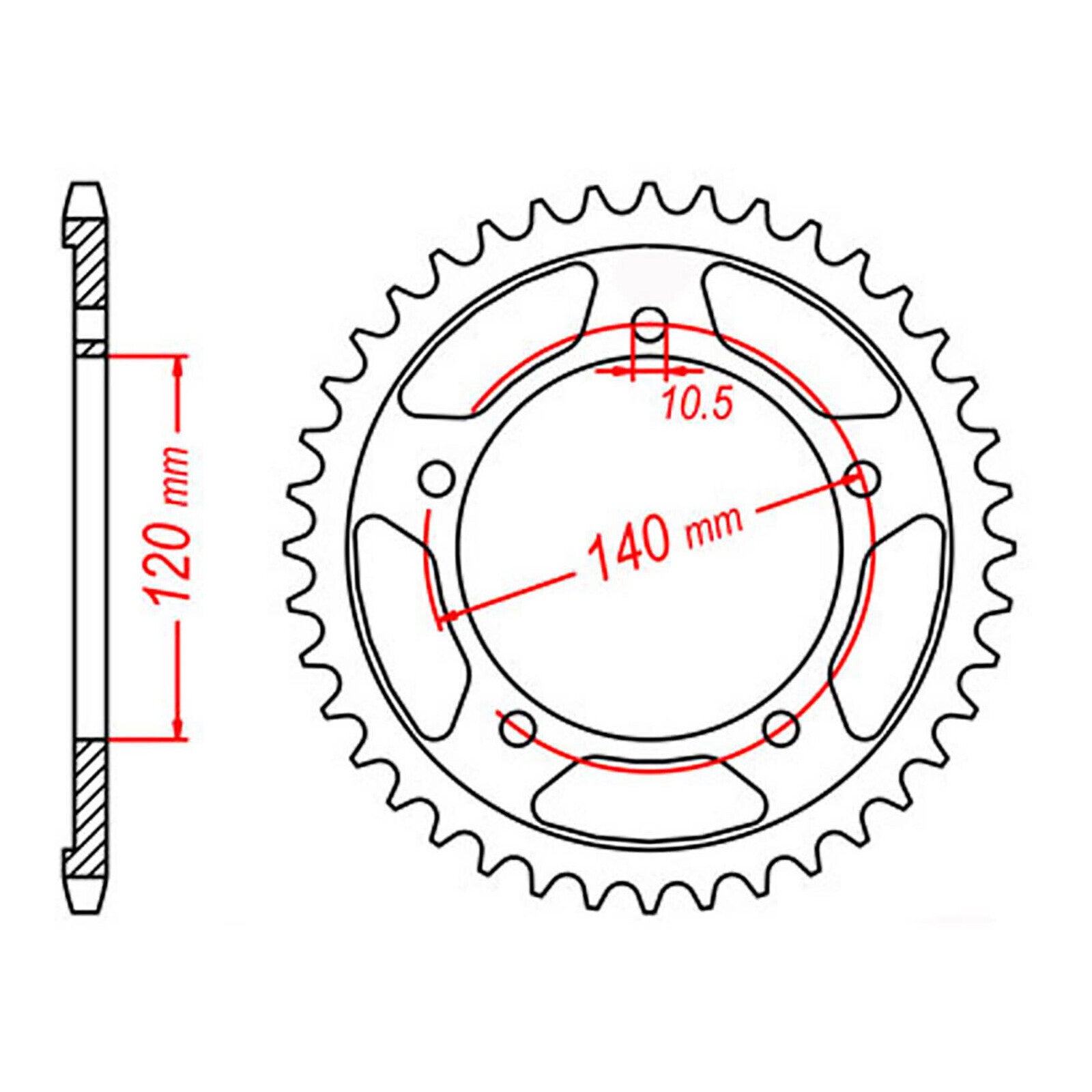 Sprocket Kit Suzuki DL650 V-Strom '07-'20 - 525XRE 15/47