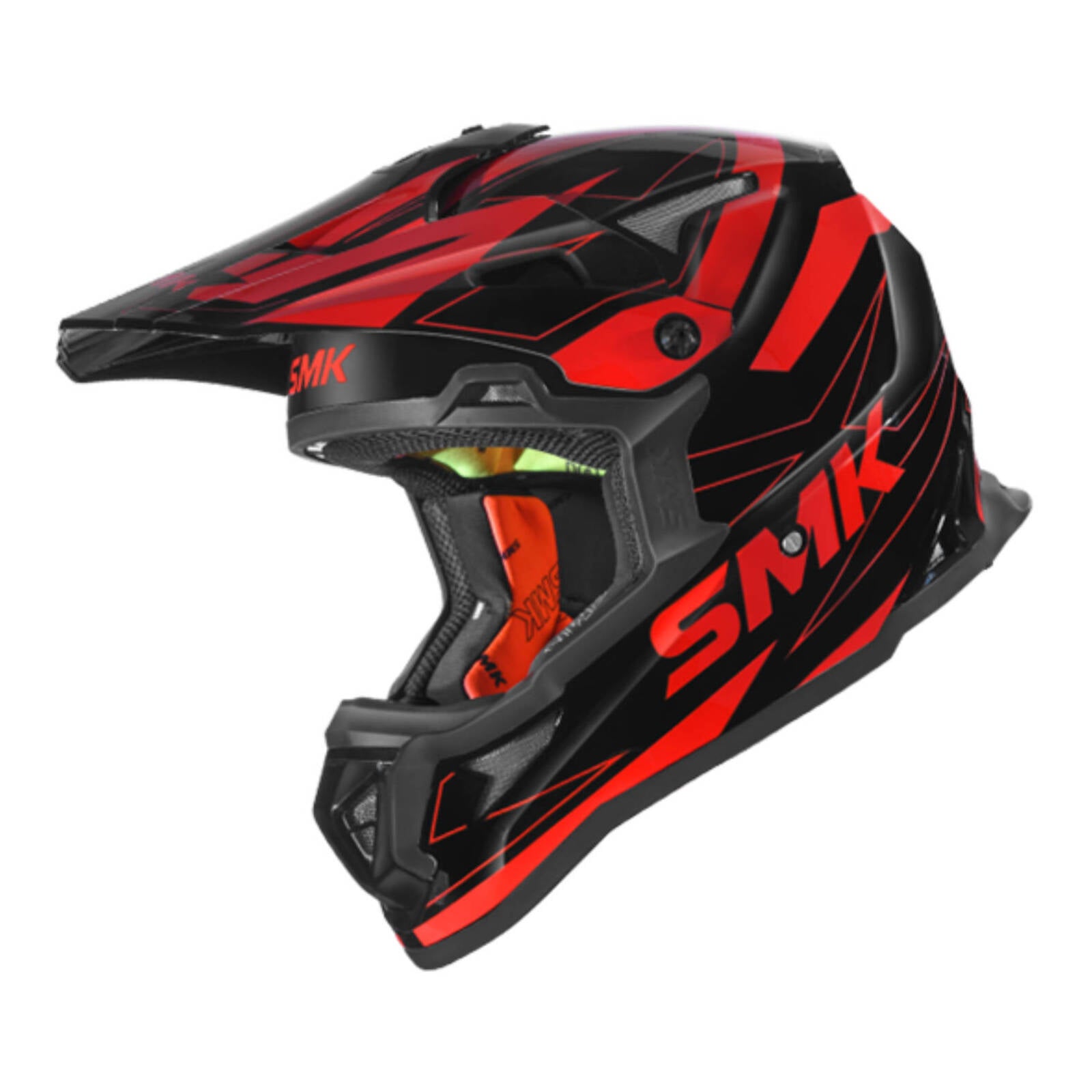 SMK Allterra Helmet - Slope Black / Red