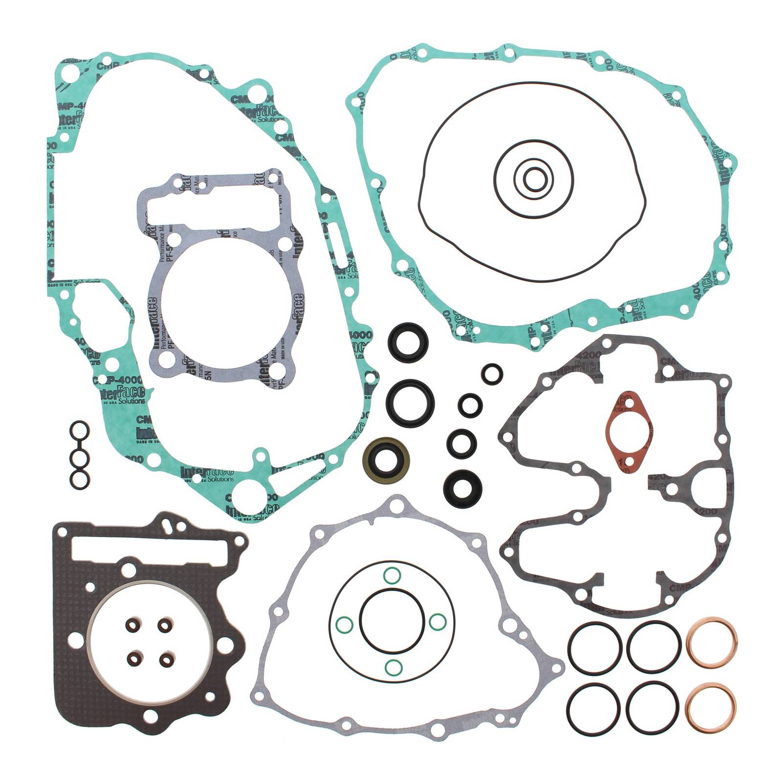 Vertex Complete Gasket Set with Oil Seals Honda
