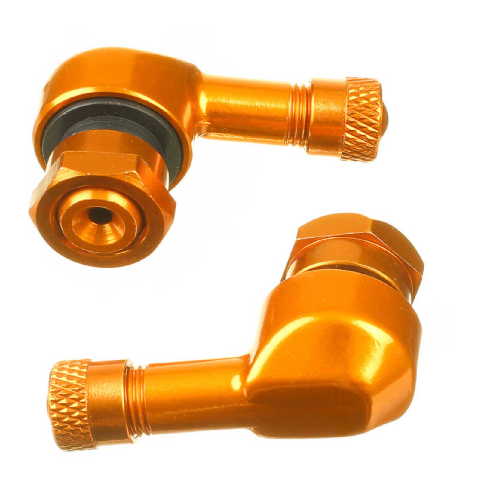 WHITES 90 DEGREE ALLOY VALVES 11.3MM (JAP) - GLD (PAIR)