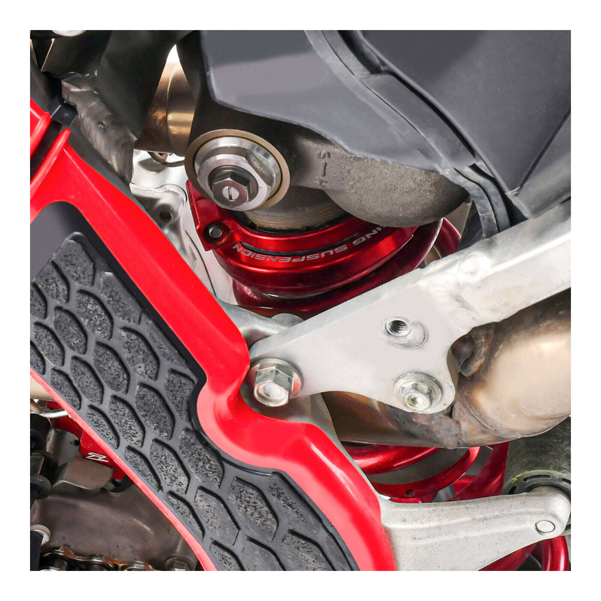 Zeta Rearshock Preload Adjuster Showa 50B - Red