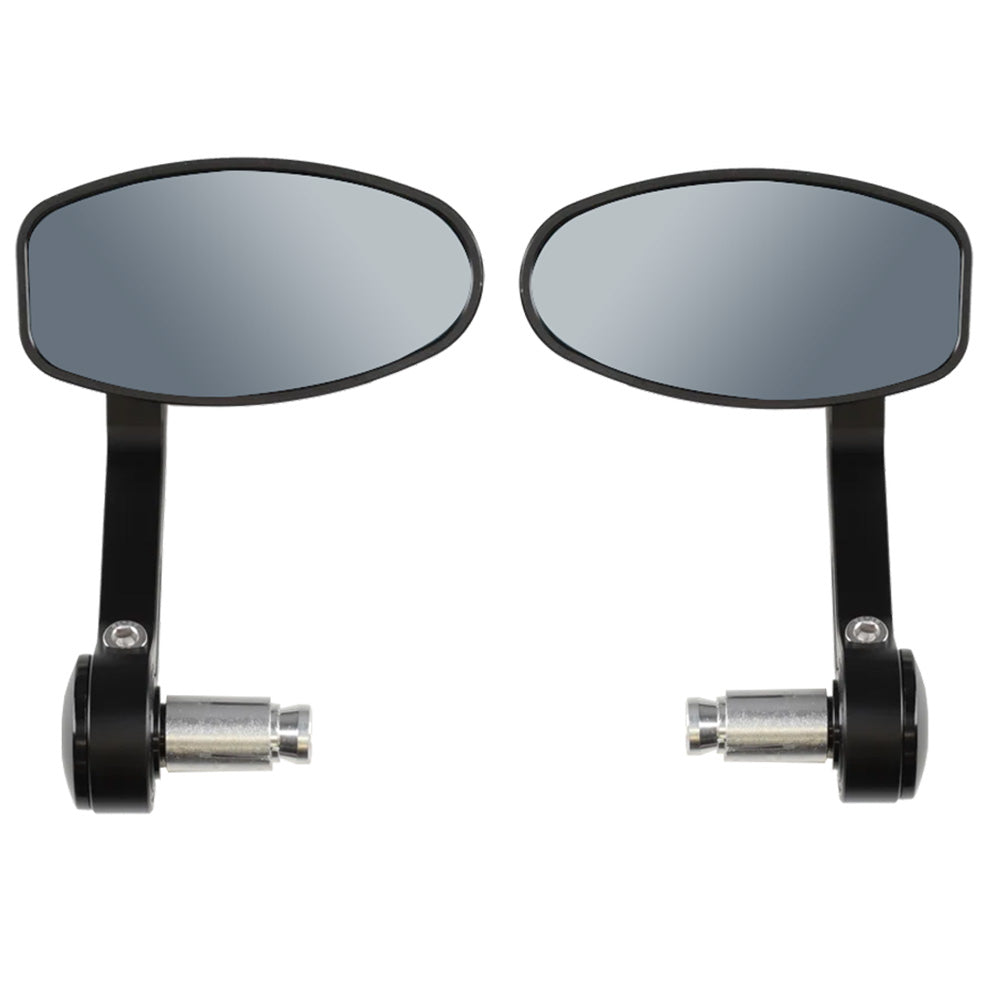 Revolution Clamp On Mirrors Stealth - CNC Pair