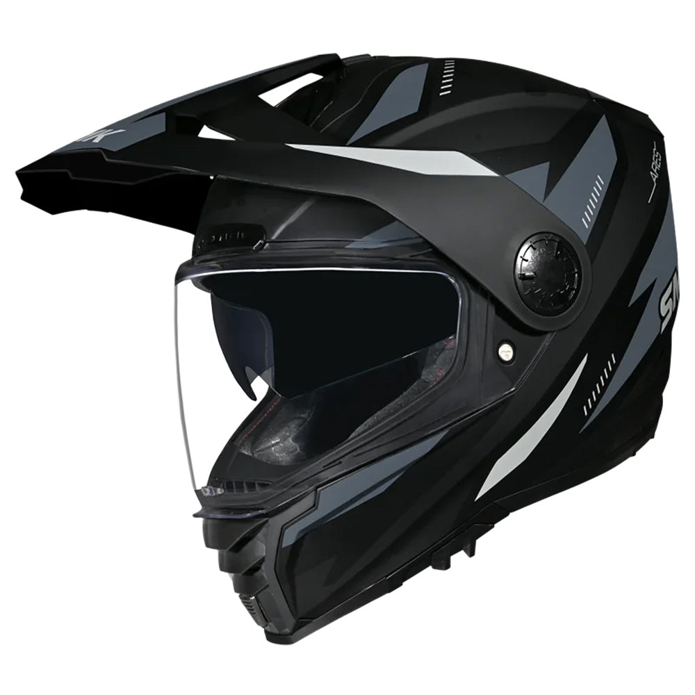 SMK ARES CLAW ADV - Matte Black/Grey - MA266