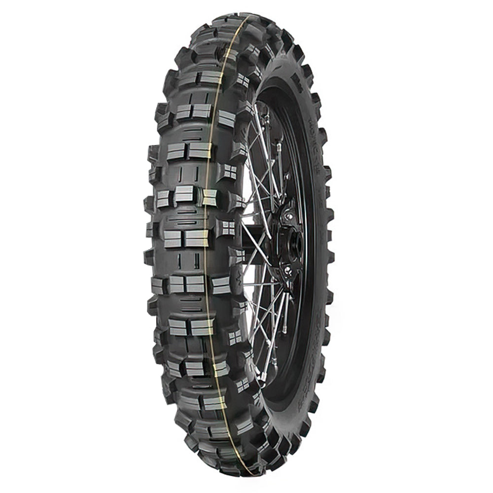 MITAS Terra Force EF Super FIM Rear Tyre - Yellow Stripe
