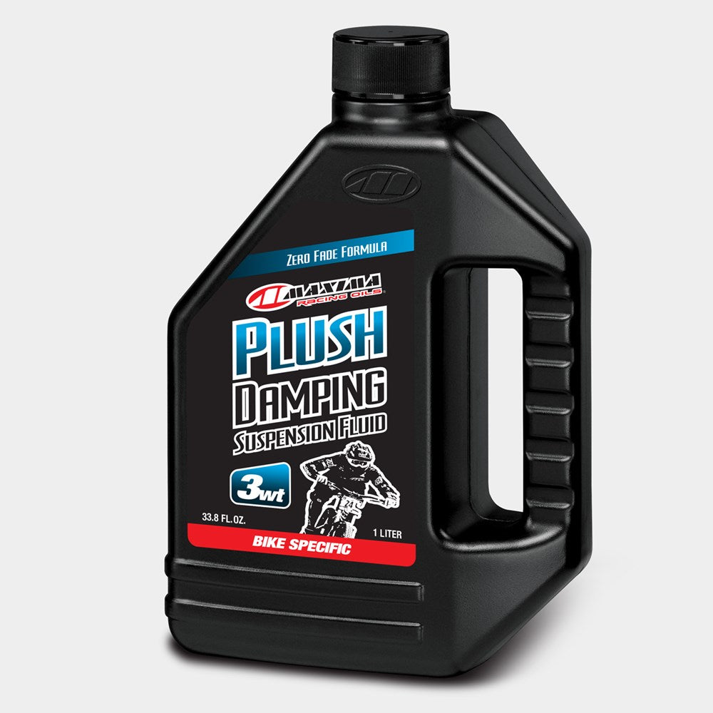 RockShox Maxima Suspension Oil Plush, 3WT 1 Litre Bottle - Rear Shock / Charger Damper
